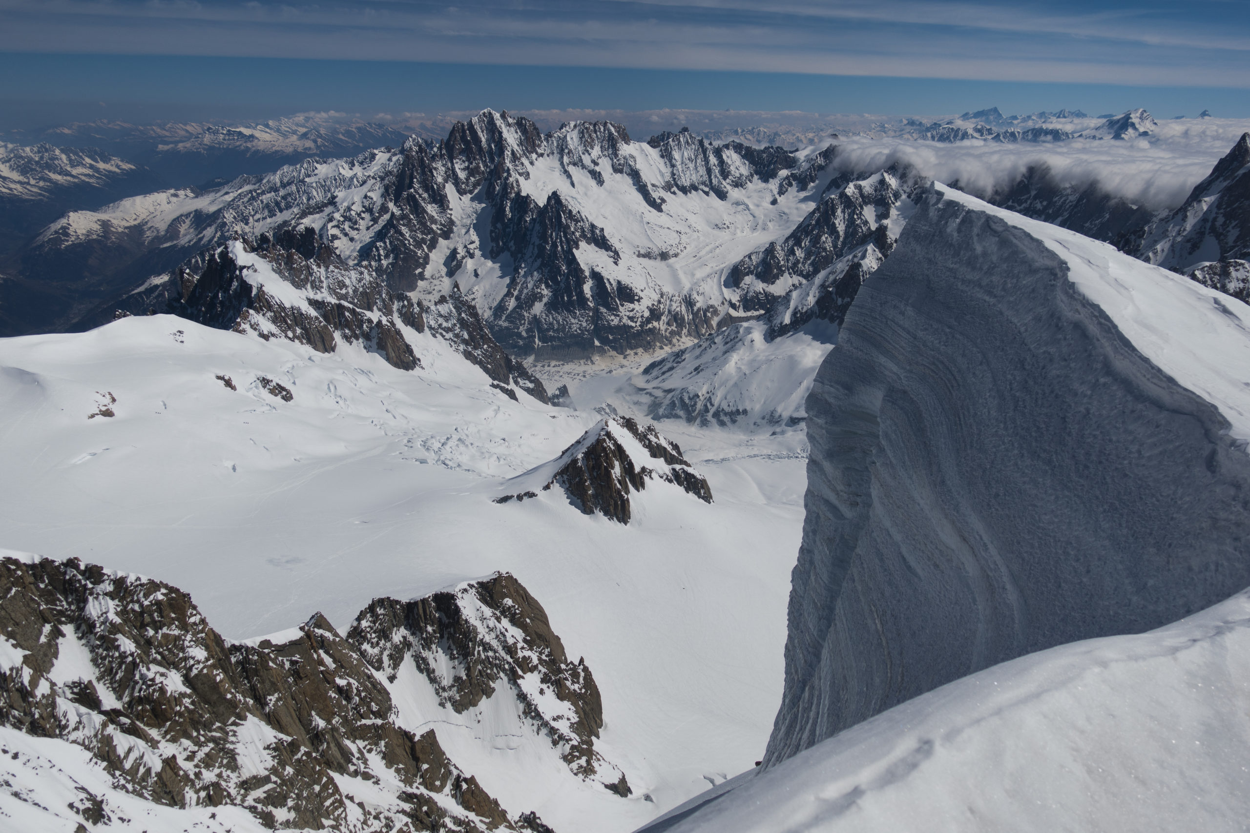 Mont Blanc Du Tacul South Face – A Close Call - Dave Searle